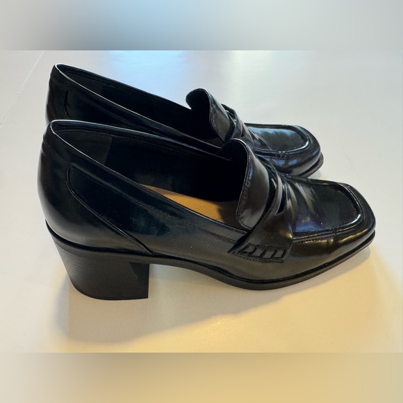 Alfani step n flex Patent leather heeled loafers - Picture 5 of 10